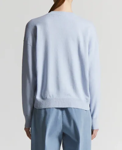 Peserico V-Neck Embellished Knitted Jumper