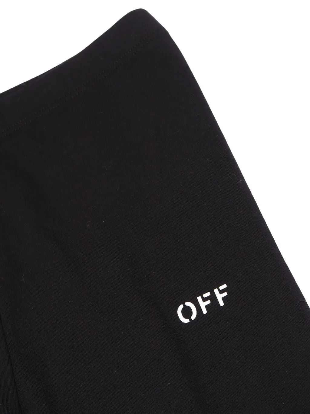 Off-White Kids Logo Printed Straight Leg Pants
