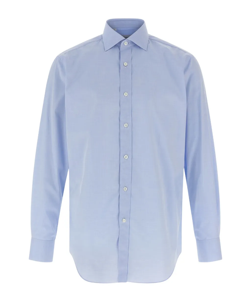 Brioni Long-Sleeved Buttoned Shirt