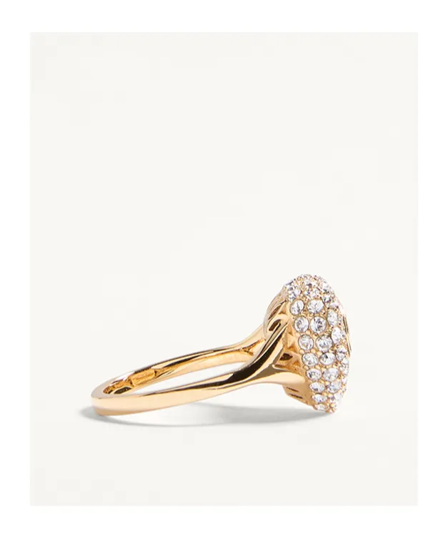 Coeur Royal Ring In Metal, Enamel And Swarovski® Crystals
