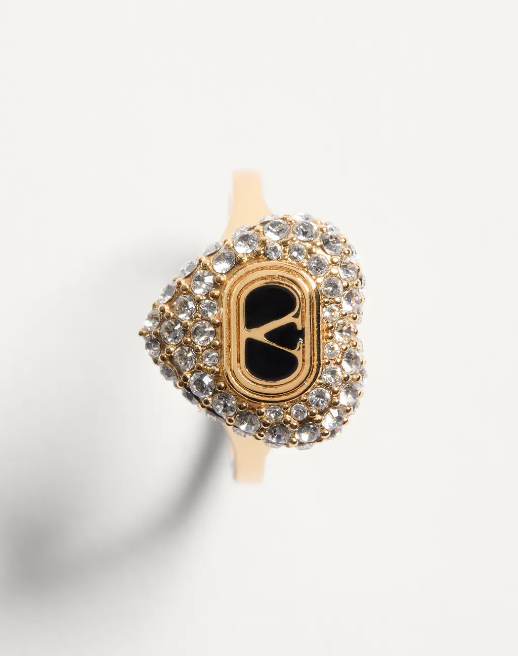 Coeur Royal Ring In Metal, Enamel And Swarovski® Crystals