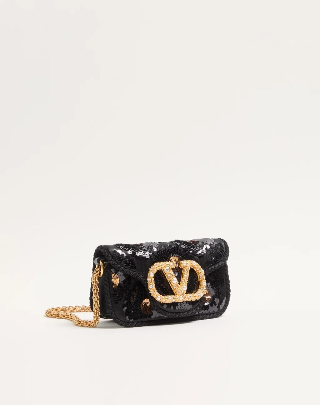 Locò Sequinned Shoulder Bag