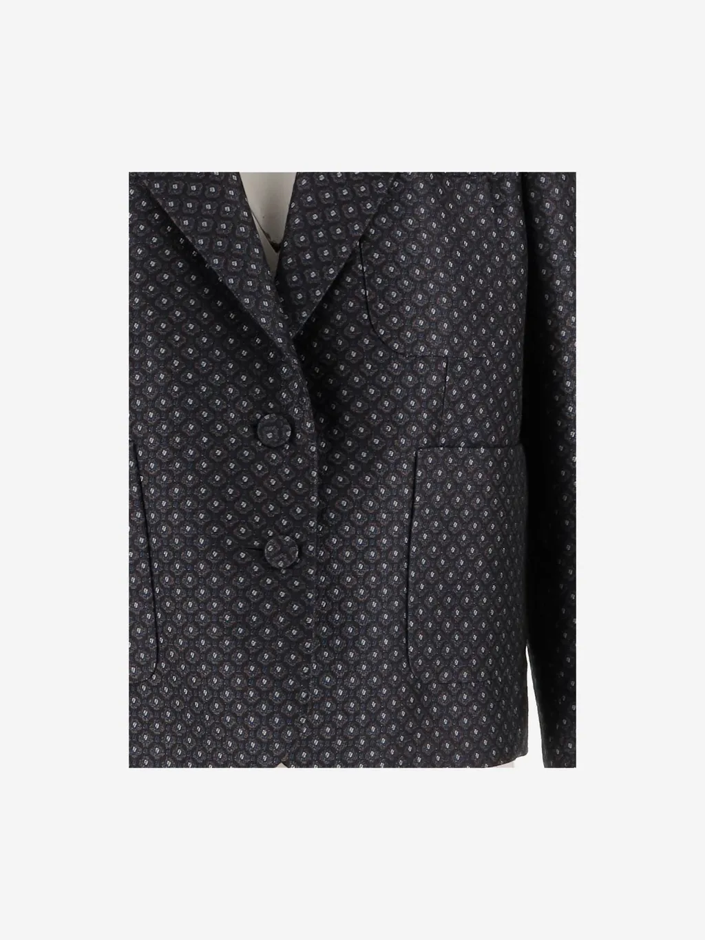 Long-Sleeved Suit Jacket