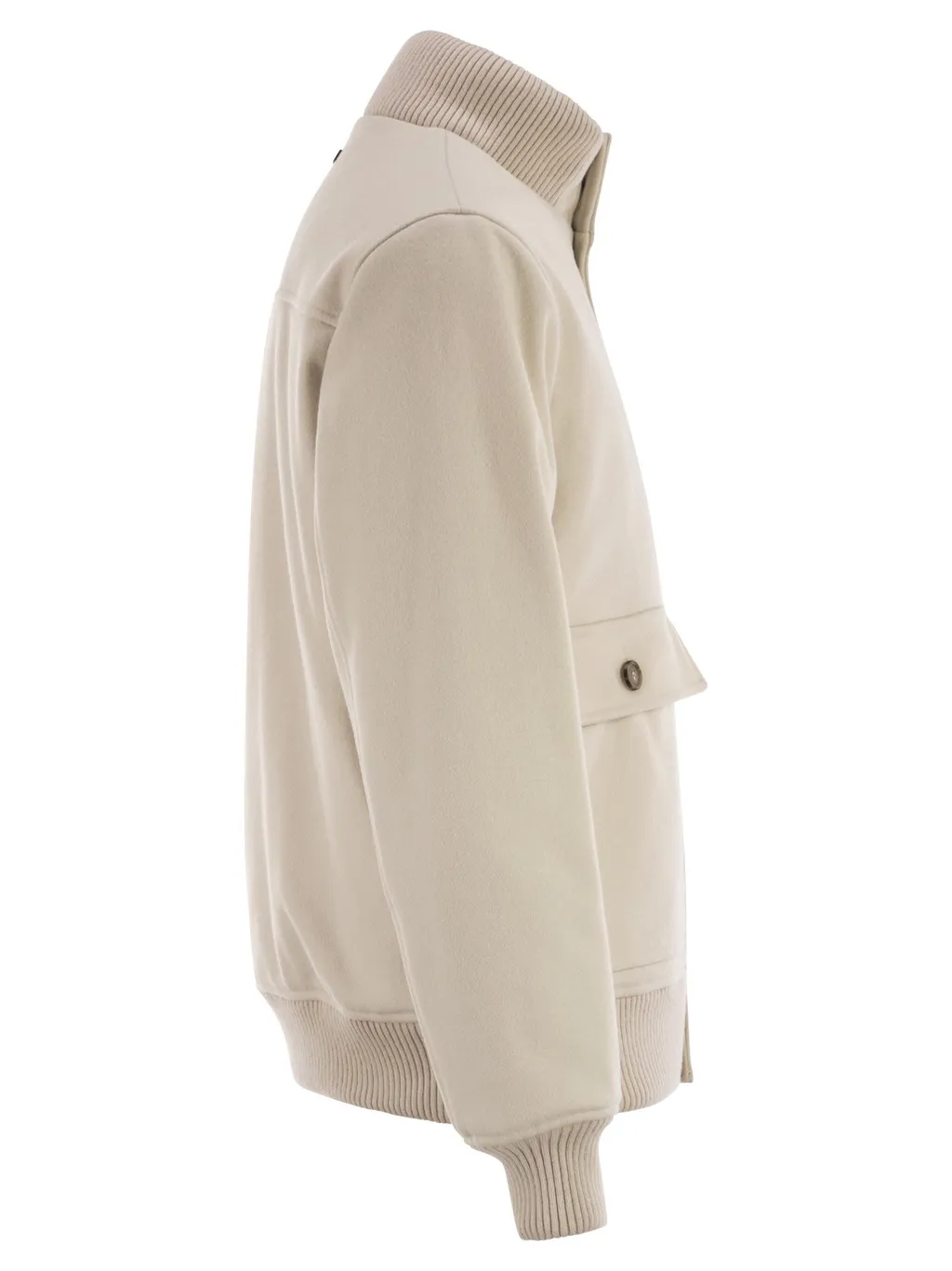 Peserico Ribbed Bomber Jacket