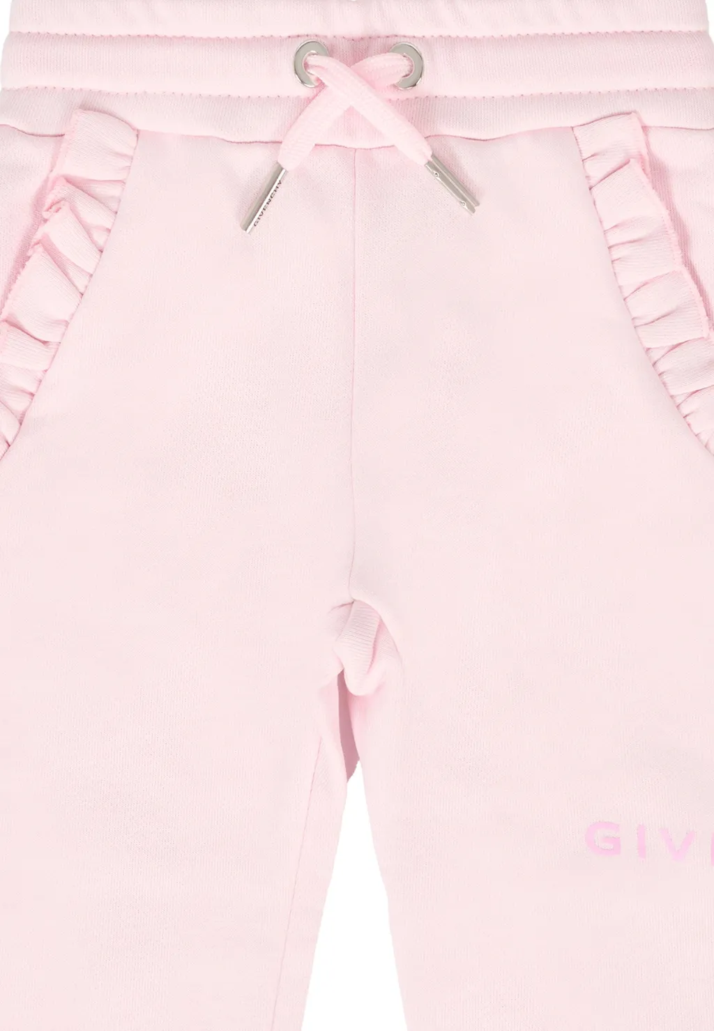 Givenchy Kids Ruffled-Pocket Drawstring Joggers