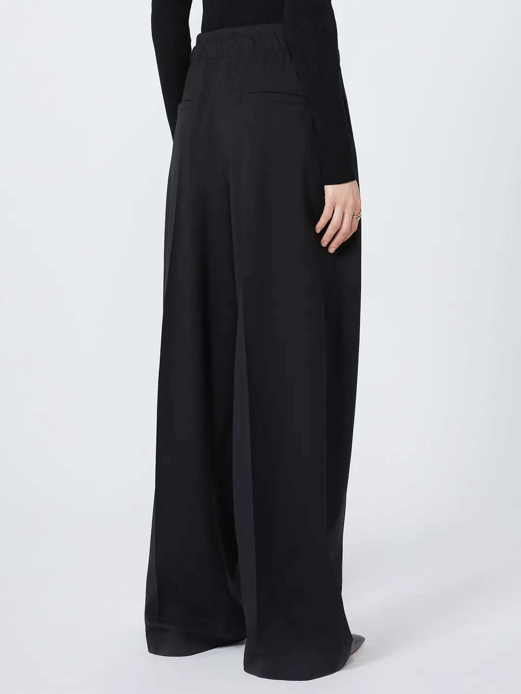 Elastic-Waist Trousers