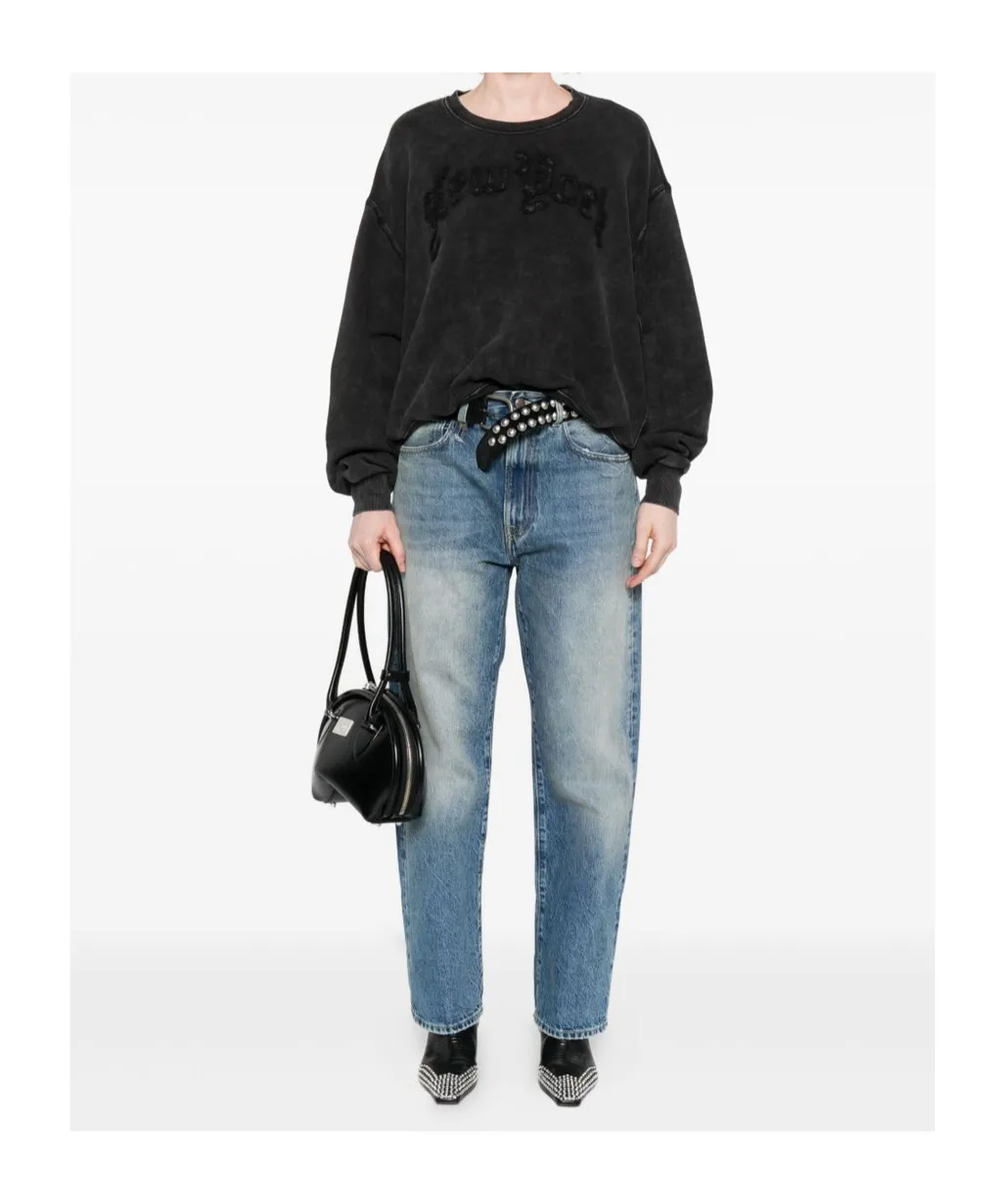 Straight-Leg Cotton Jeans