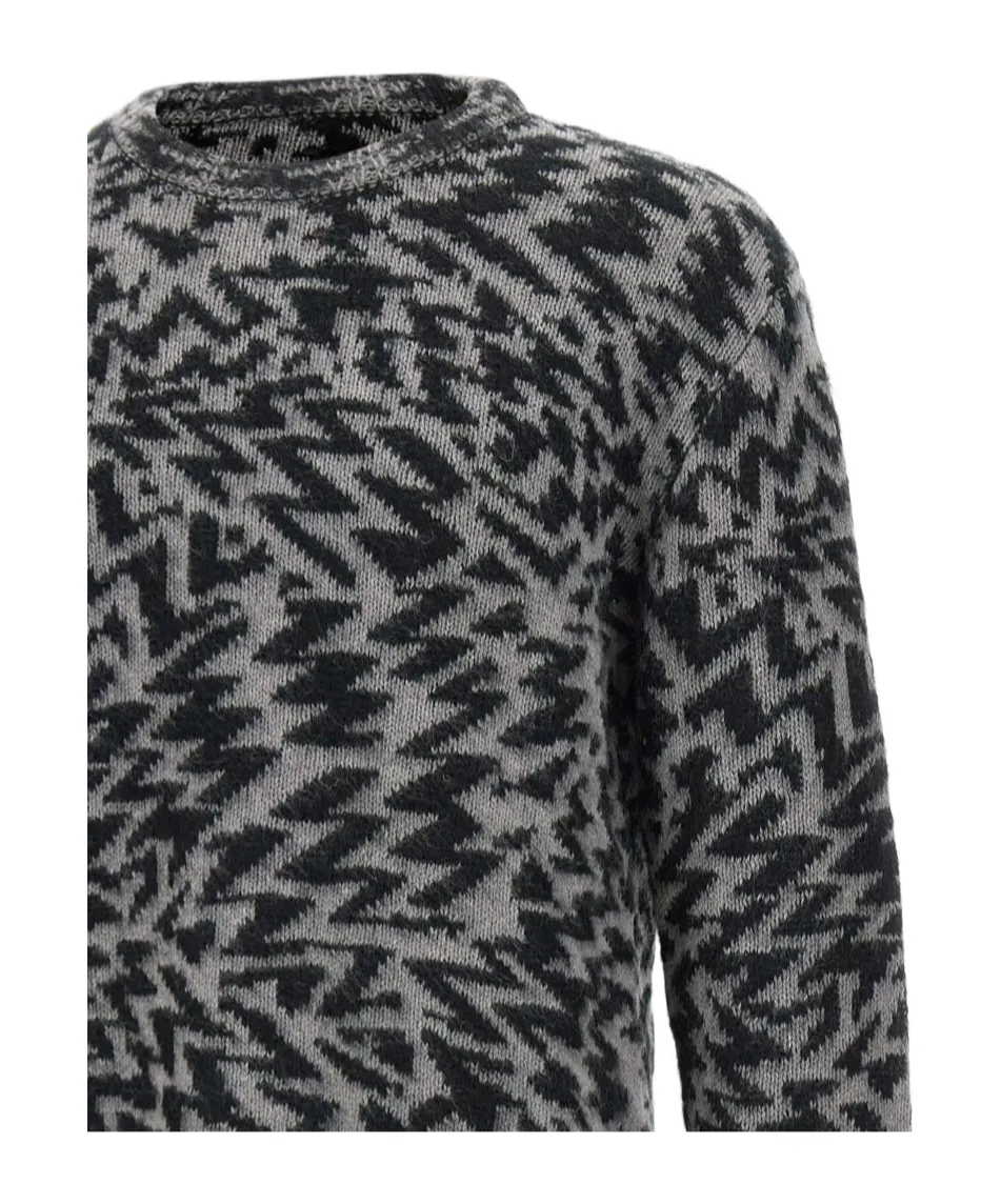 Laneus Crewnneck Graphic Jumper
