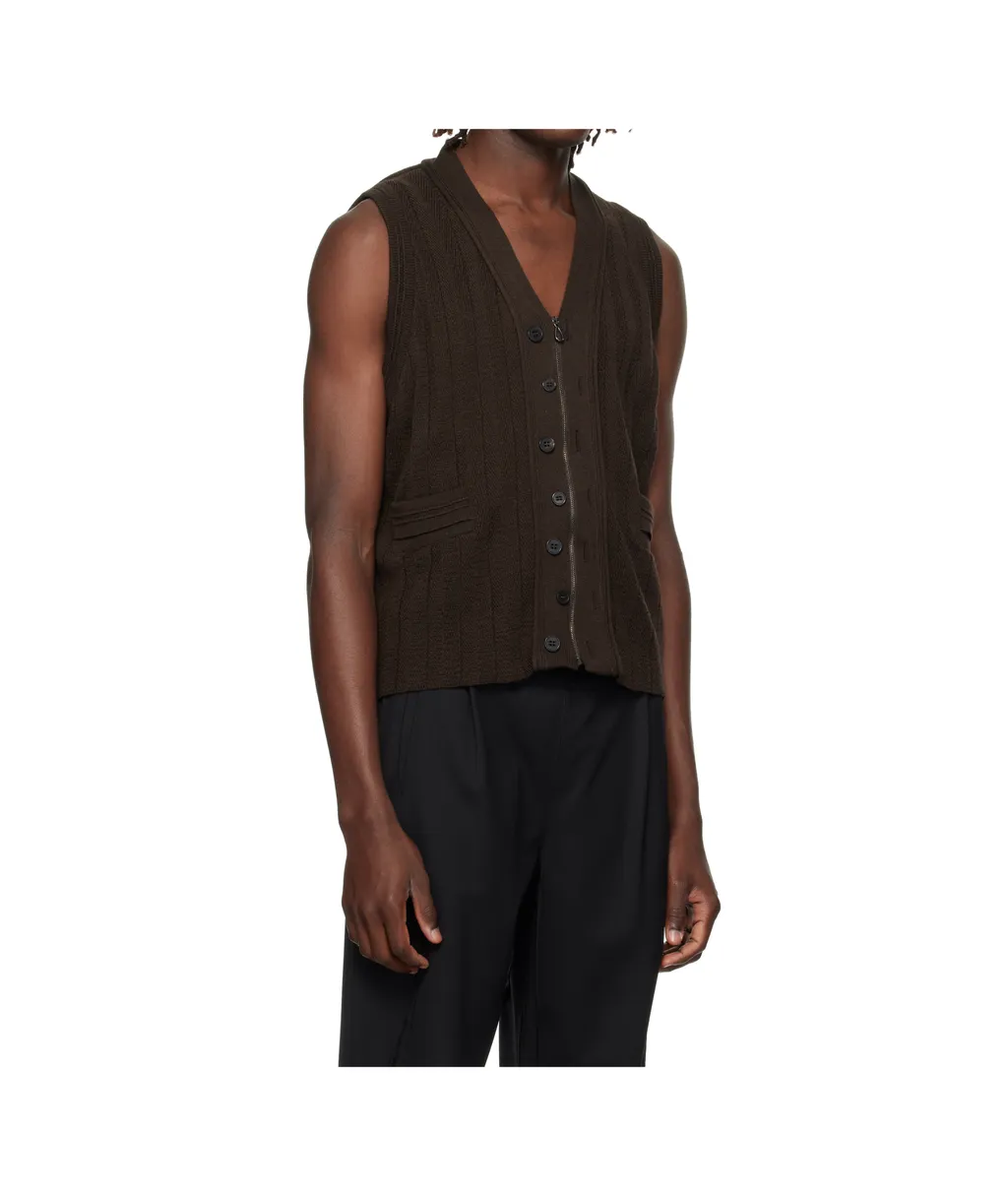 Kiko Kostadinov Fitz Knit Vest