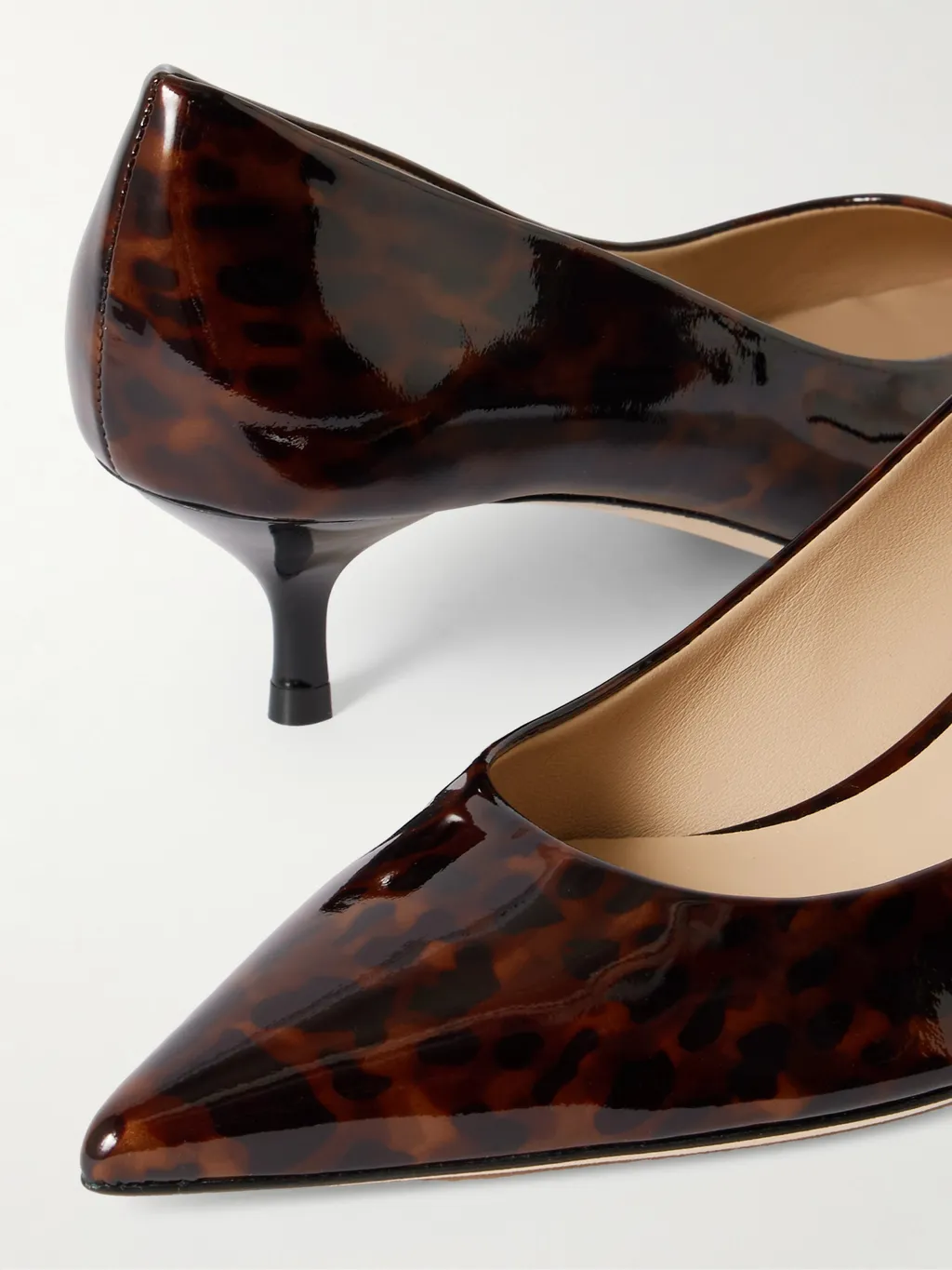 Stuart Power Patent-Leather Pumps