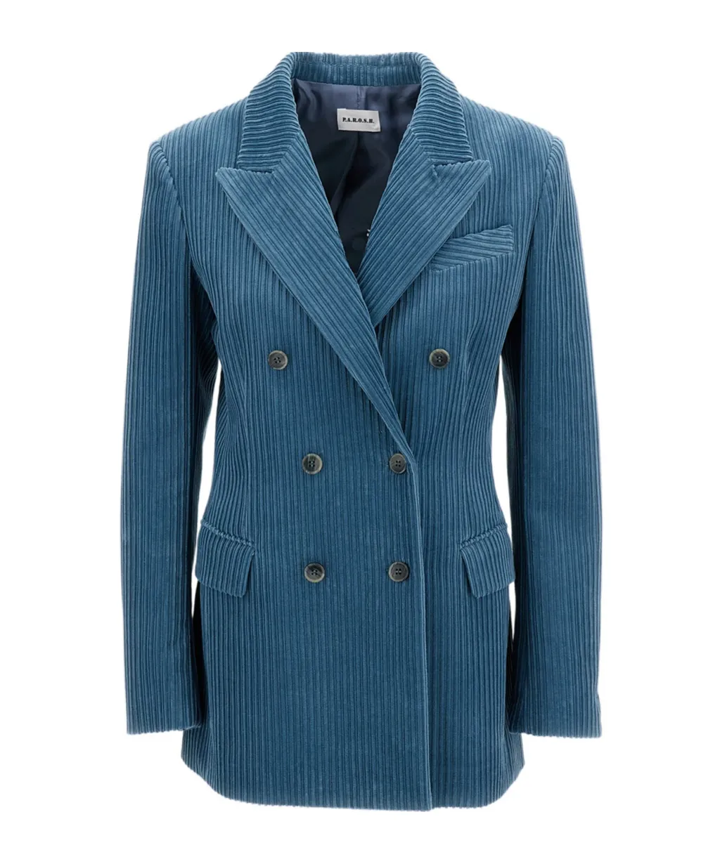 Long-Sleeved Suit Jacket