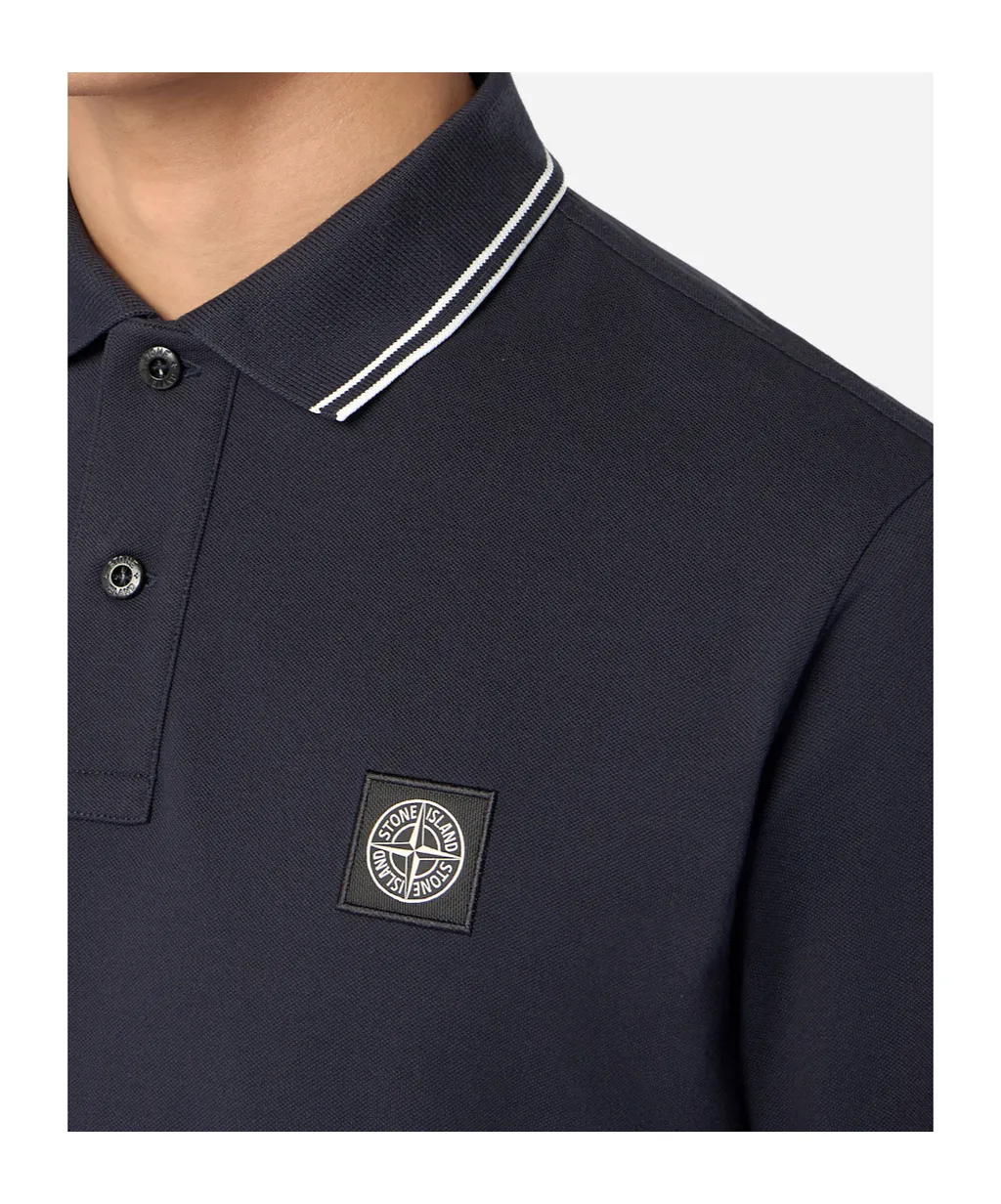 Long-Sleeve Polo Shirt