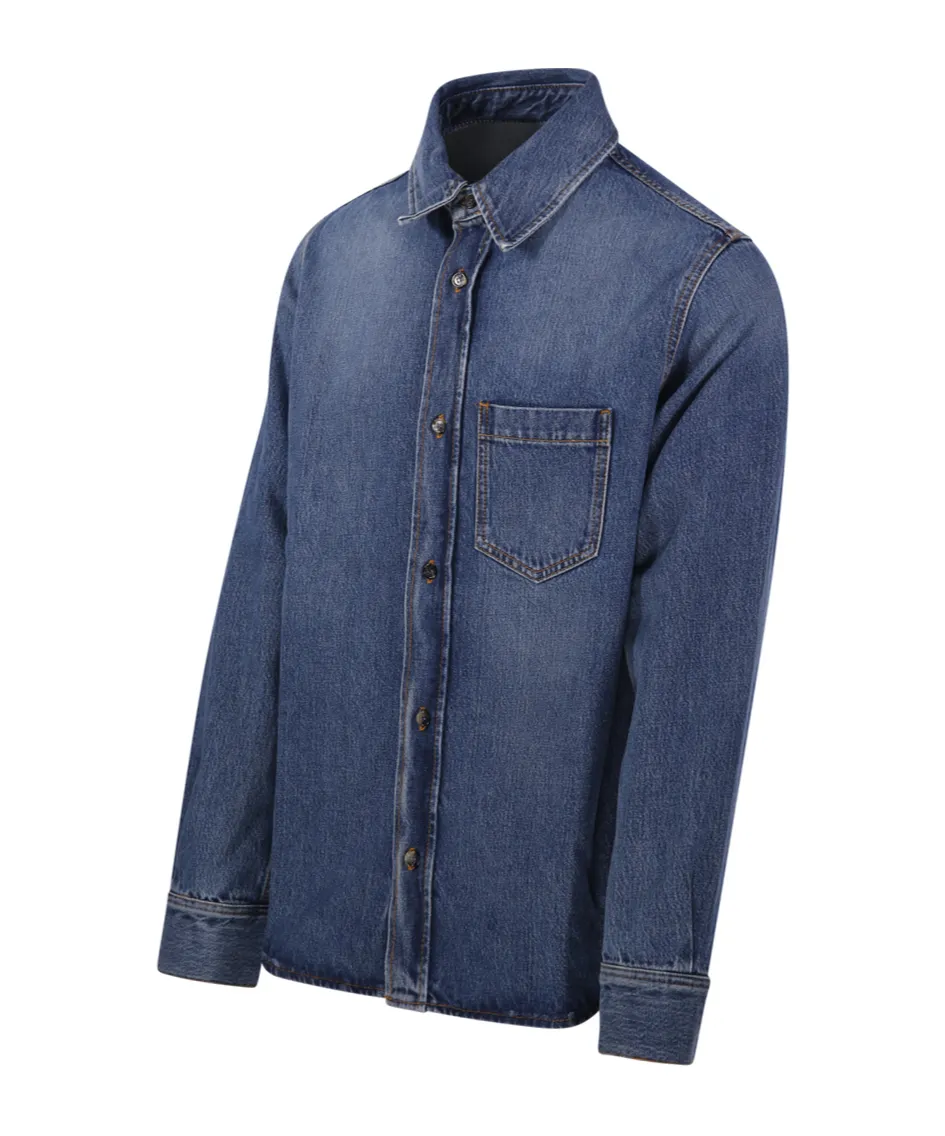 Button-Down Denim Shirt