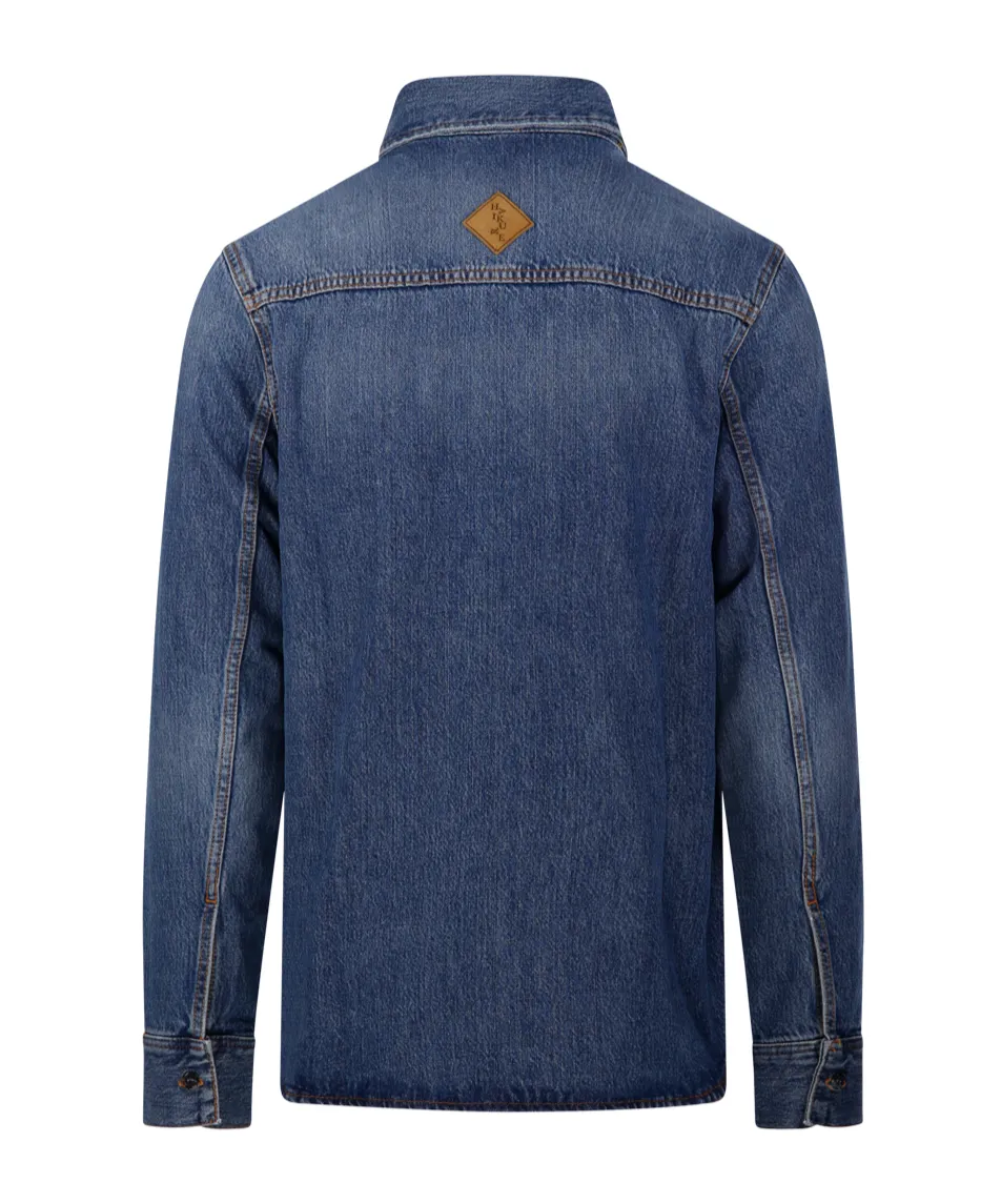 Button-Down Denim Shirt