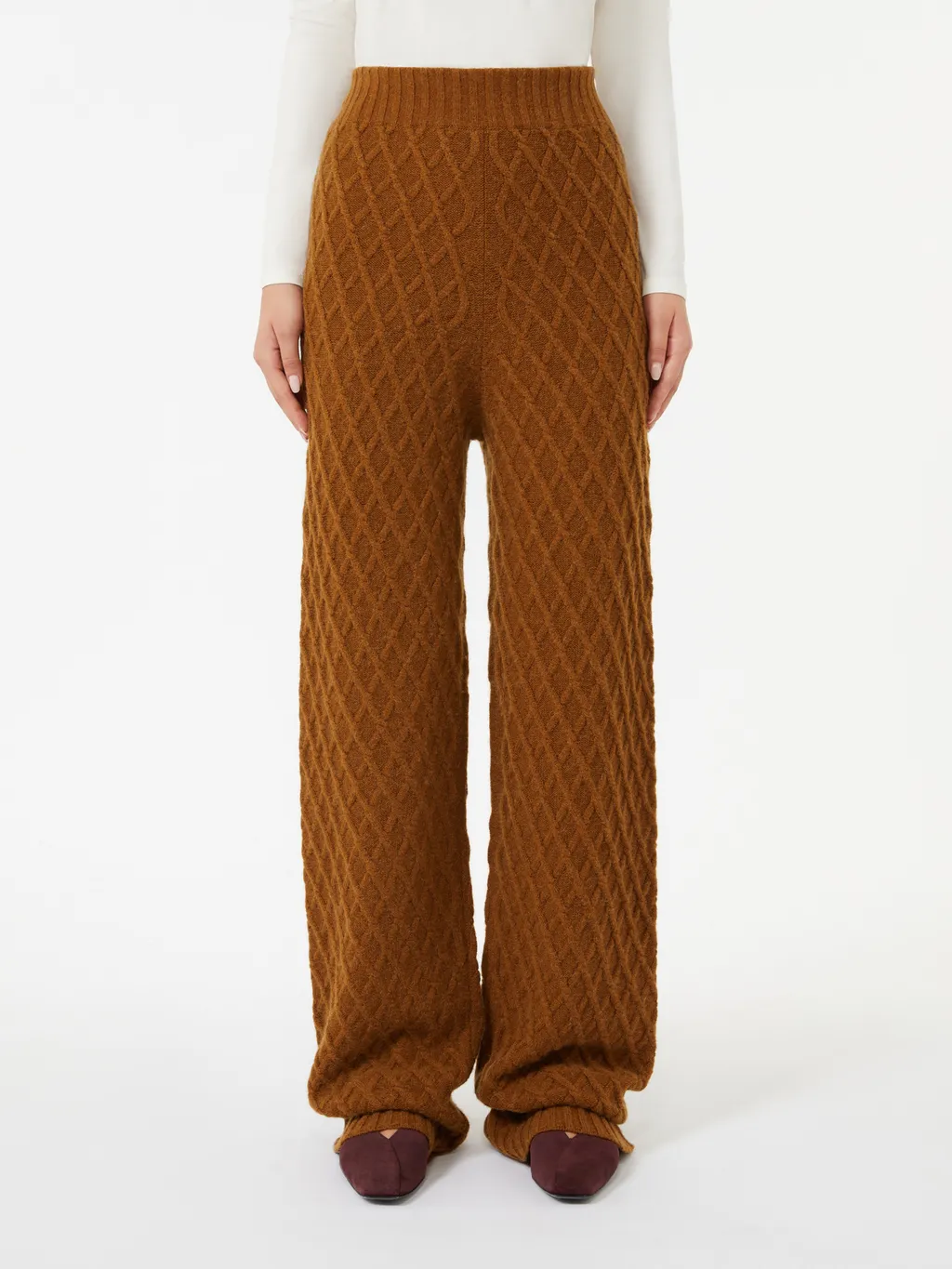 Elastic Waist Casual Pants