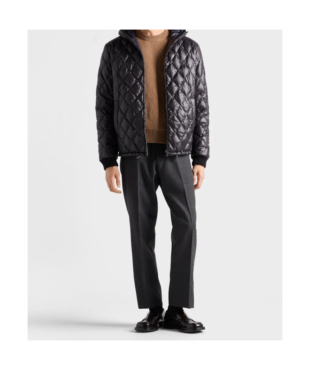 Quilted Hooded Jacket