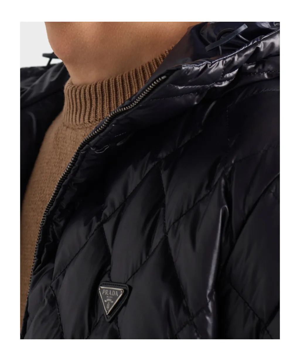 Quilted Hooded Jacket