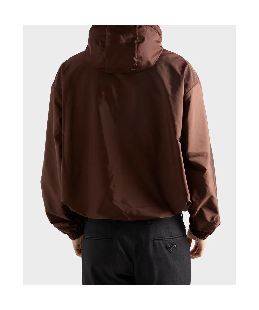Prada Reversible Zipped Hooded Jacket