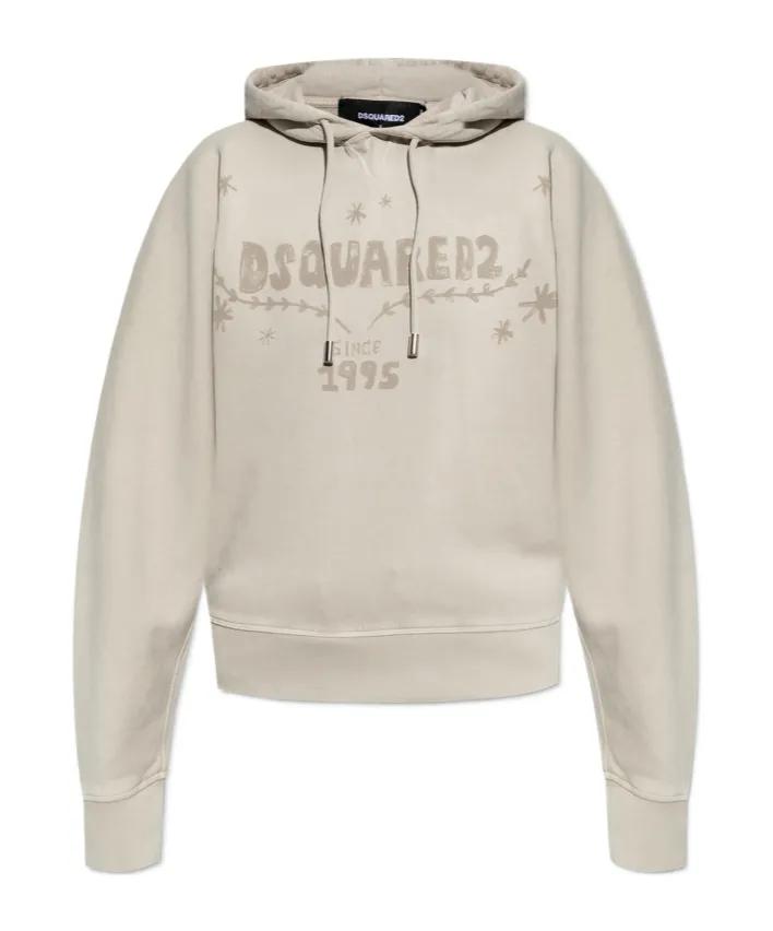 Drawstring Graphic Hoodie
