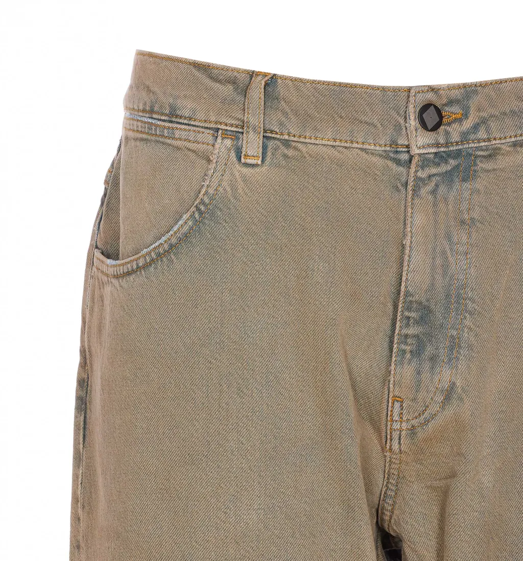 Amish James Wide-Leg Jeans