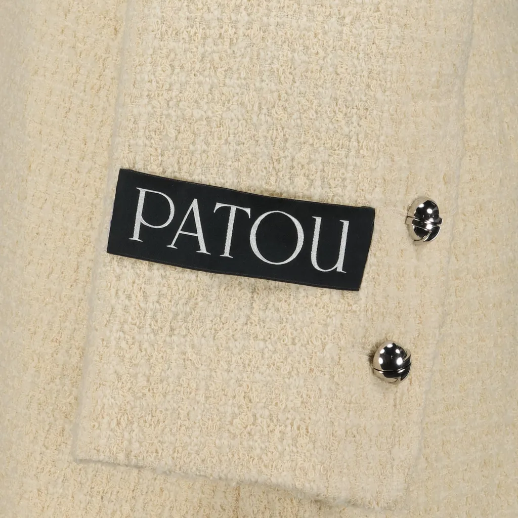 Single-Breasted Tweed Jacket
