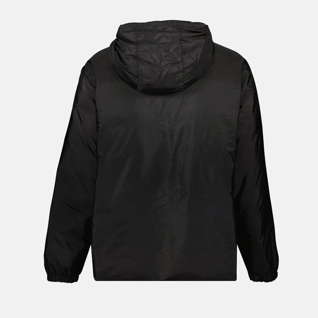 Zip-Fastening Hooded Puffer Jacket