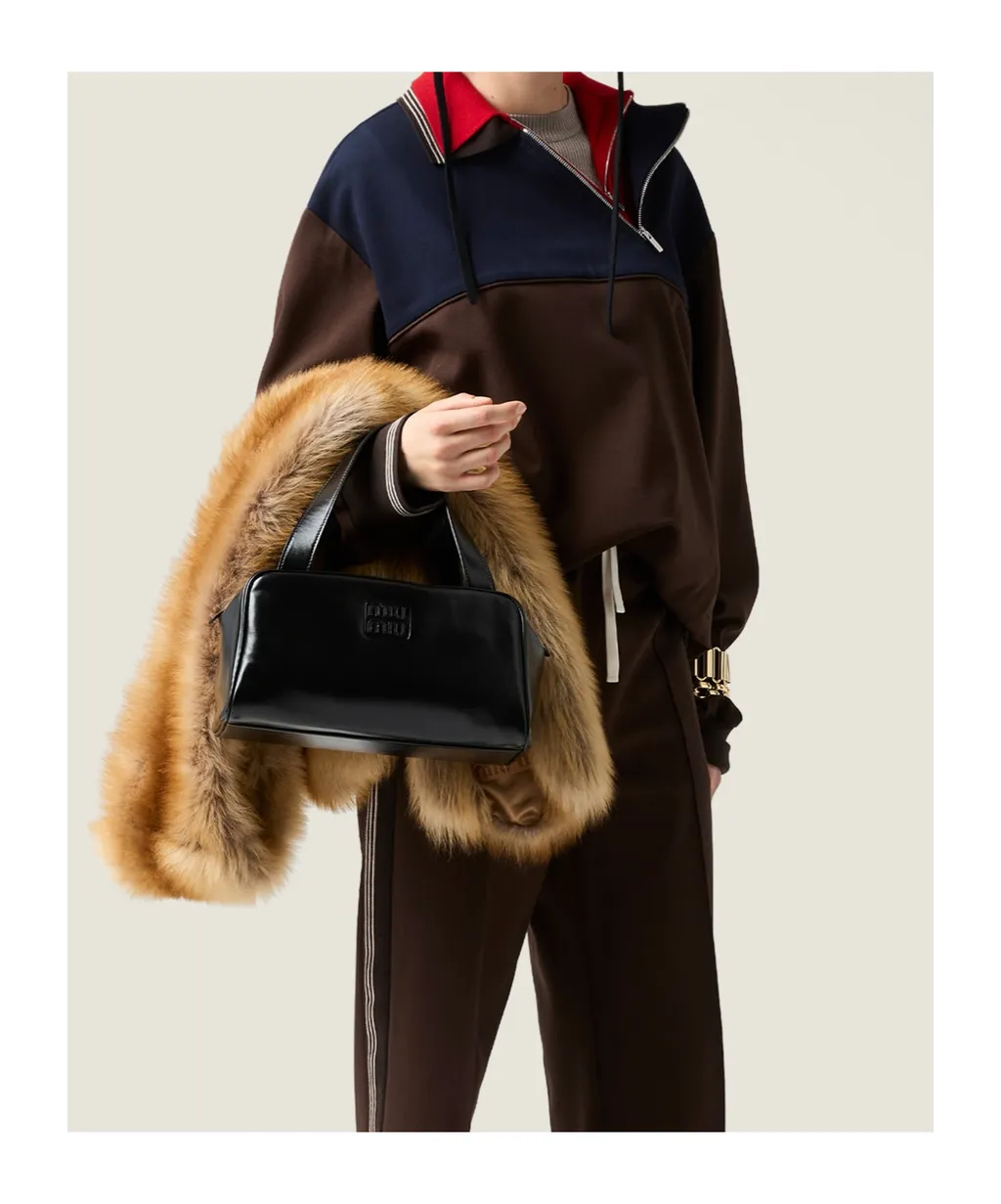 Miu Miu Two-Toned Polo Sweatshirt