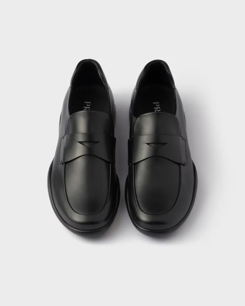 Prada Round-Toe Loafers