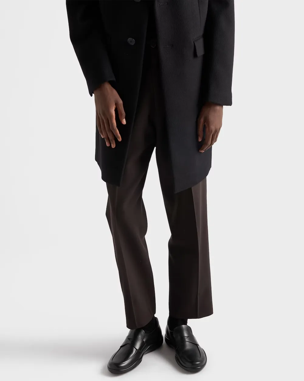 Prada Round-Toe Loafers