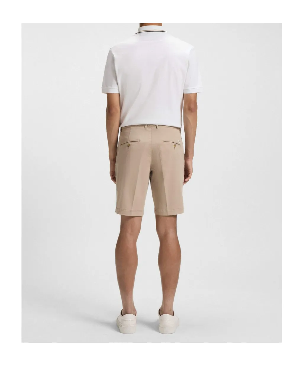 Cotton-Blend Gabardine Shorts