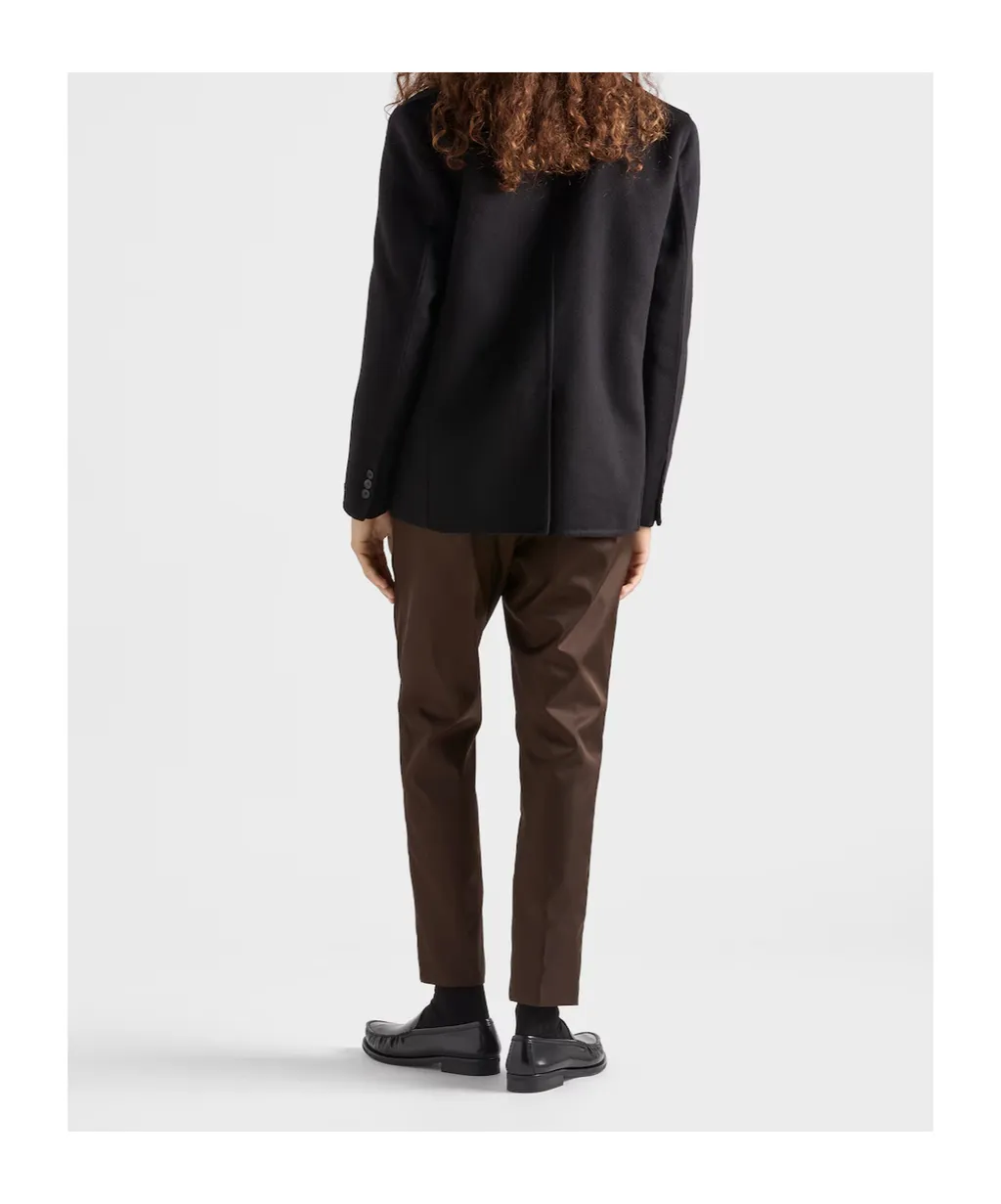 Single-Breasted Cashmere Jacket