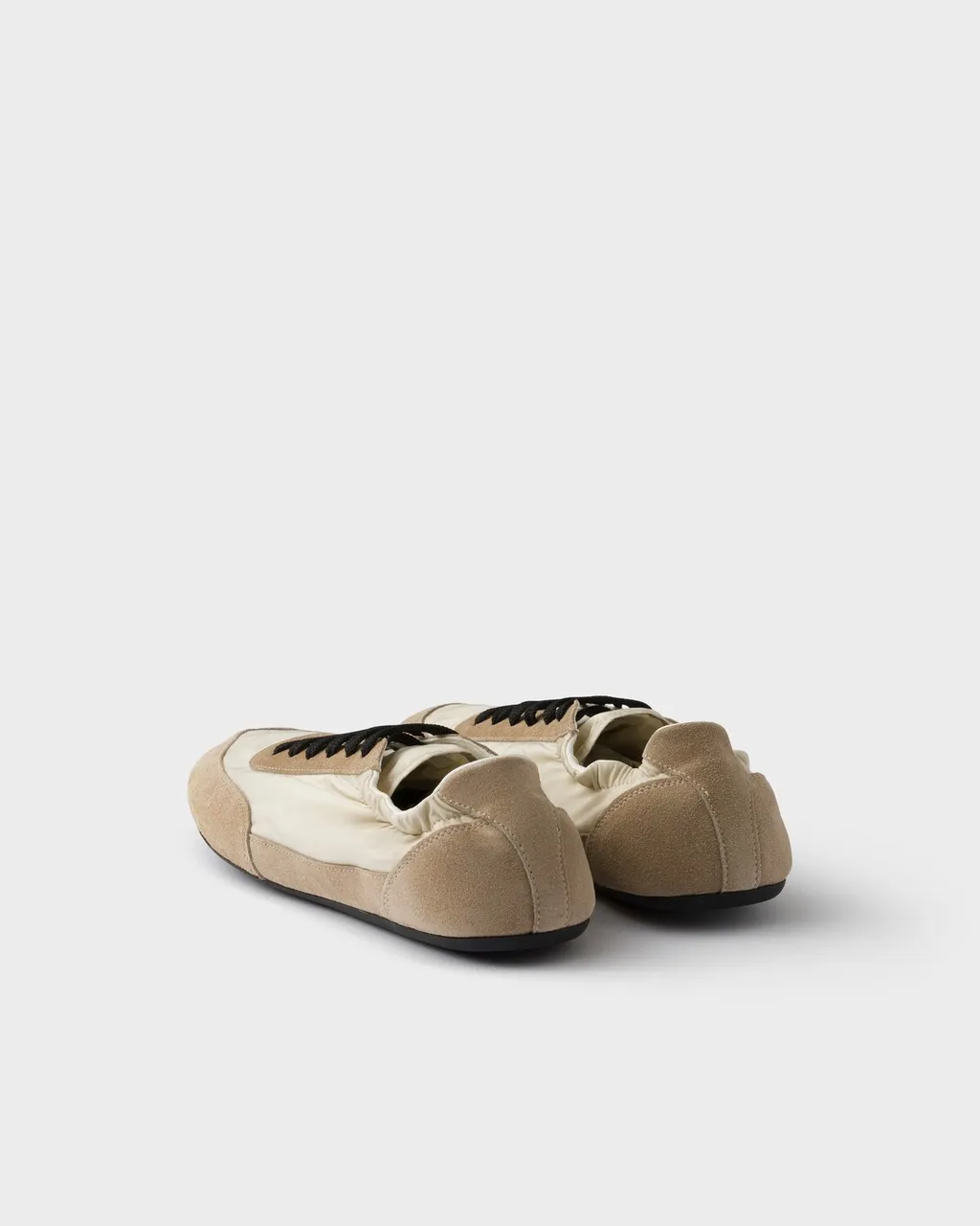 Prada Two-Toned Collapse Sneakers