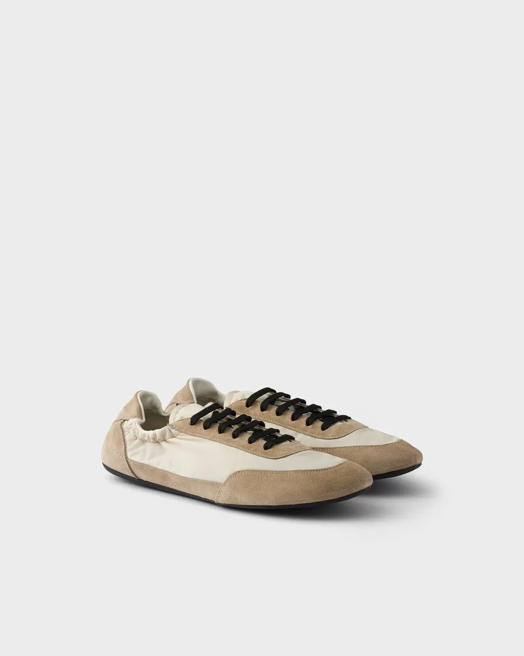 Prada Two-Toned Collapse Sneakers