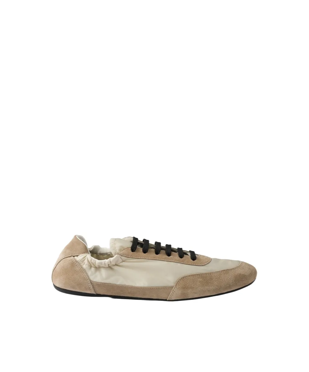 Prada Two-Toned Collapse Sneakers