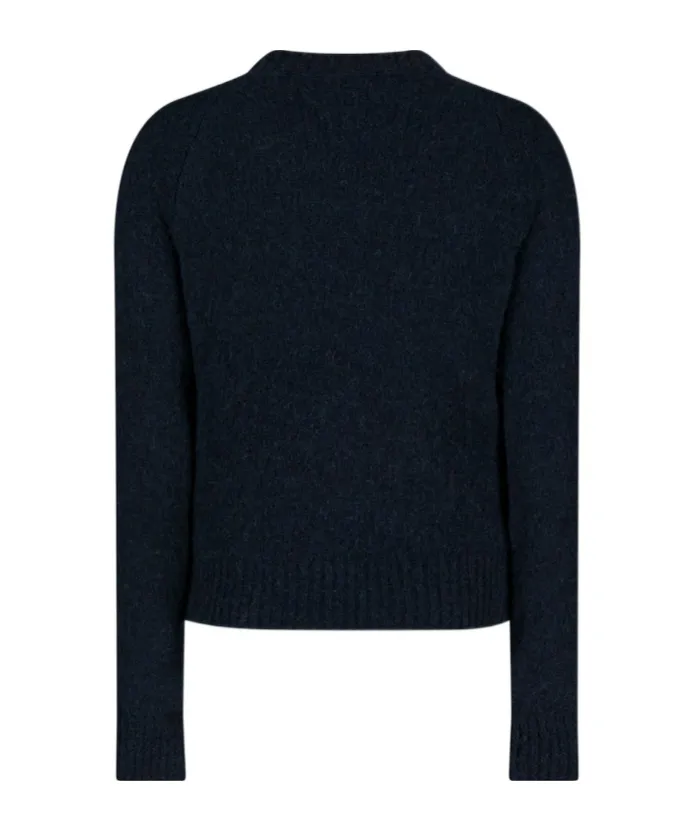 Long-Sleeved Knitted Sweater