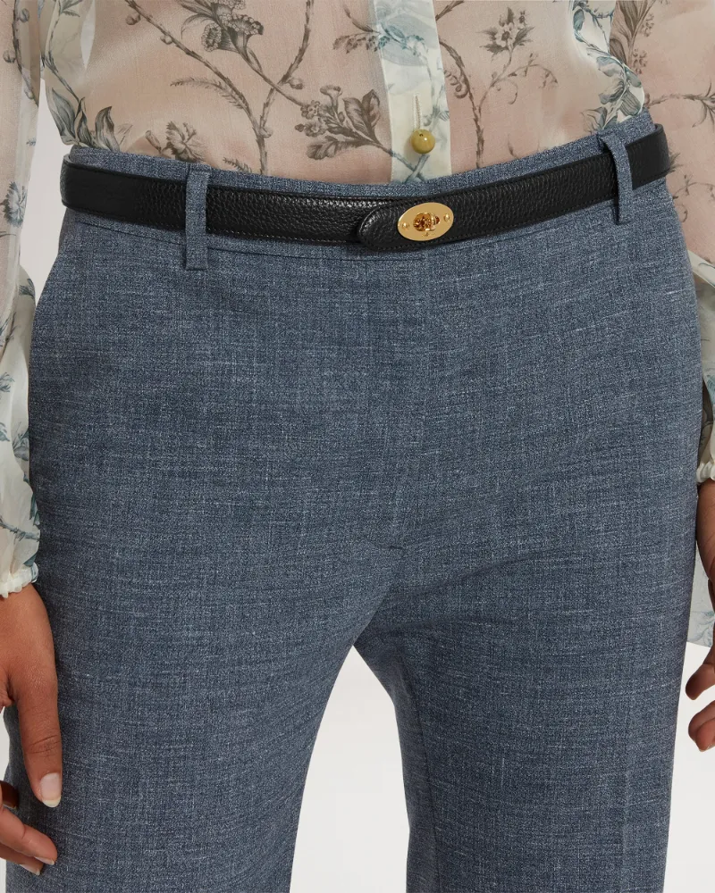 Mulberry Logo-Engraved Belt