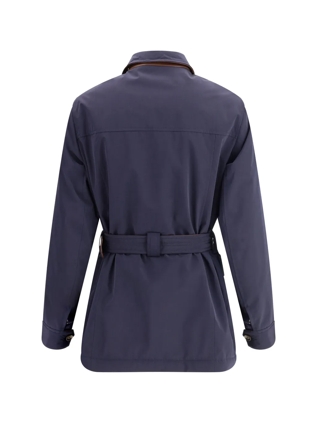 Belt-Waist Shirt Jacket