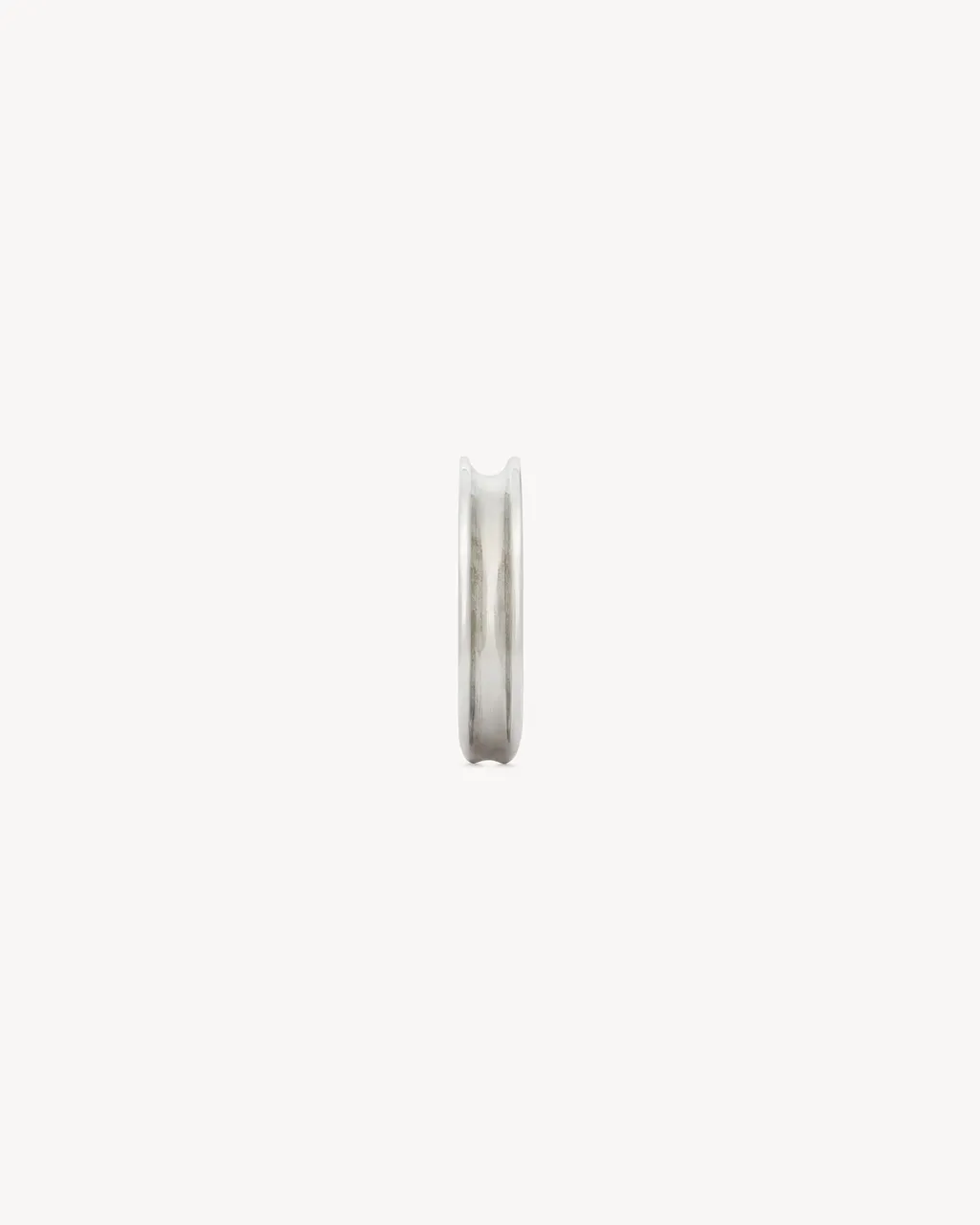 Groove Cuff In Metal