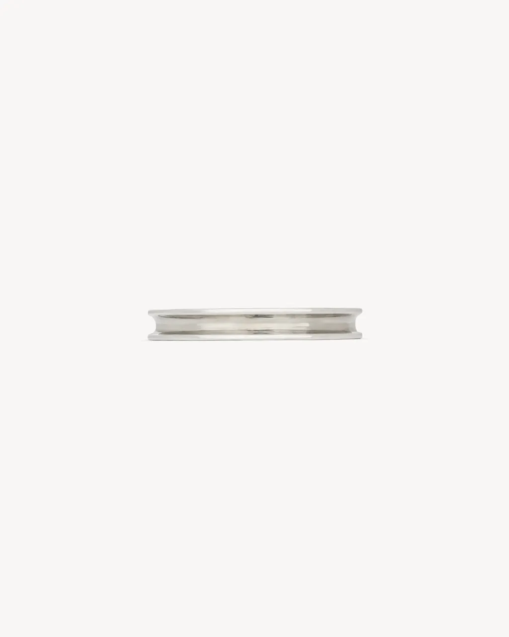 Groove Cuff In Metal