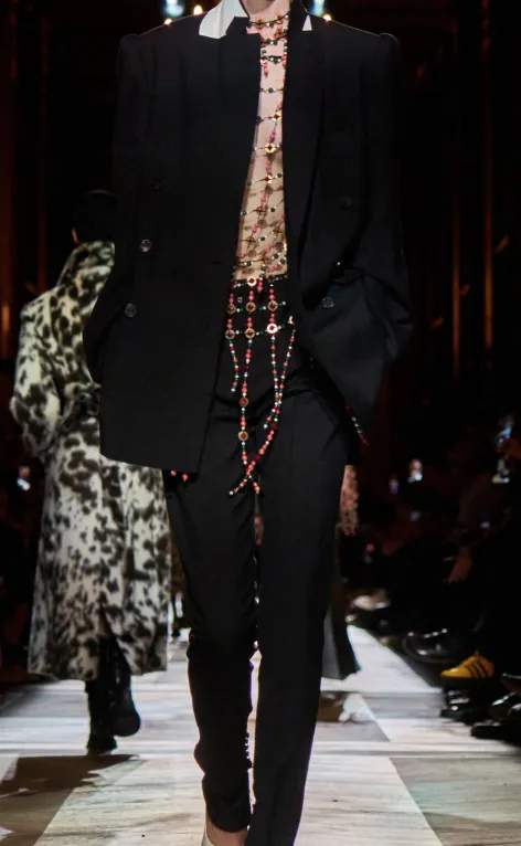 Dries Van Noten Double-Breasted Tailored Blazer