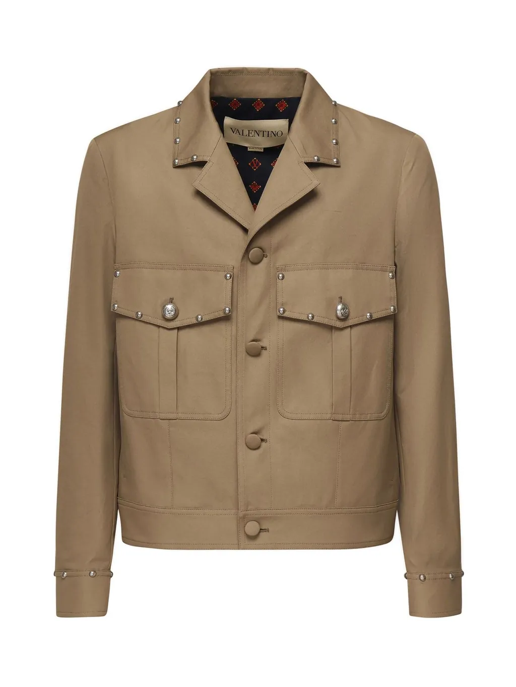 Studded Cotton Jacket