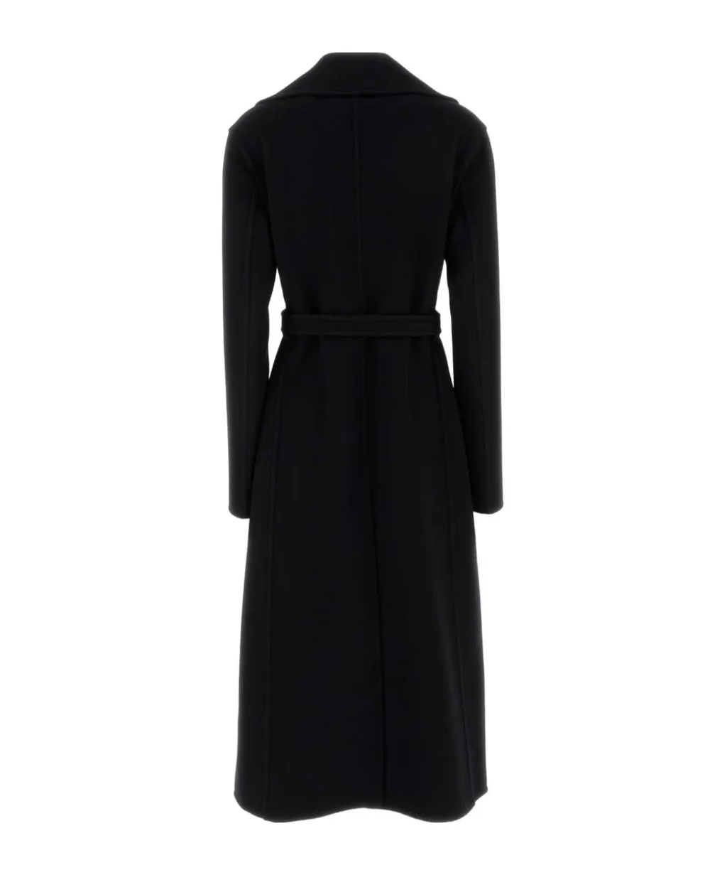 Belted-Wool Coat