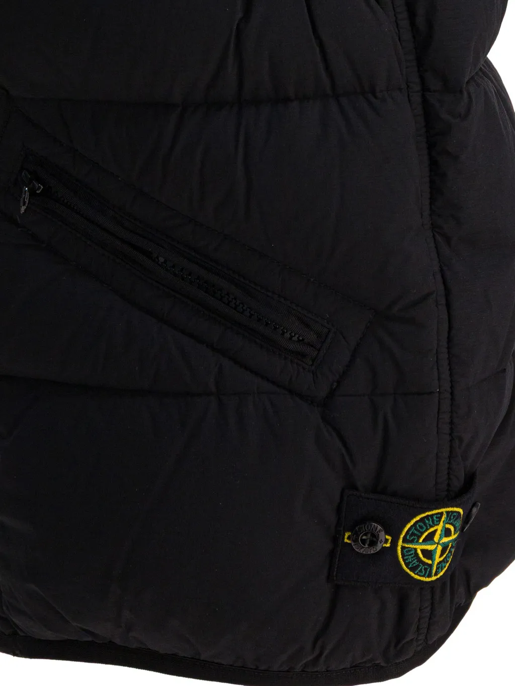 Stone Island Junior Zip-Up Padded Vest