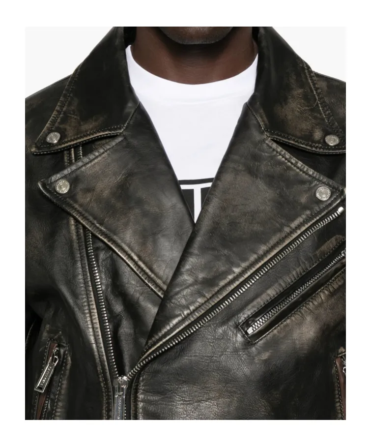 Dsquared2 Zip-Up Belted Jacket
