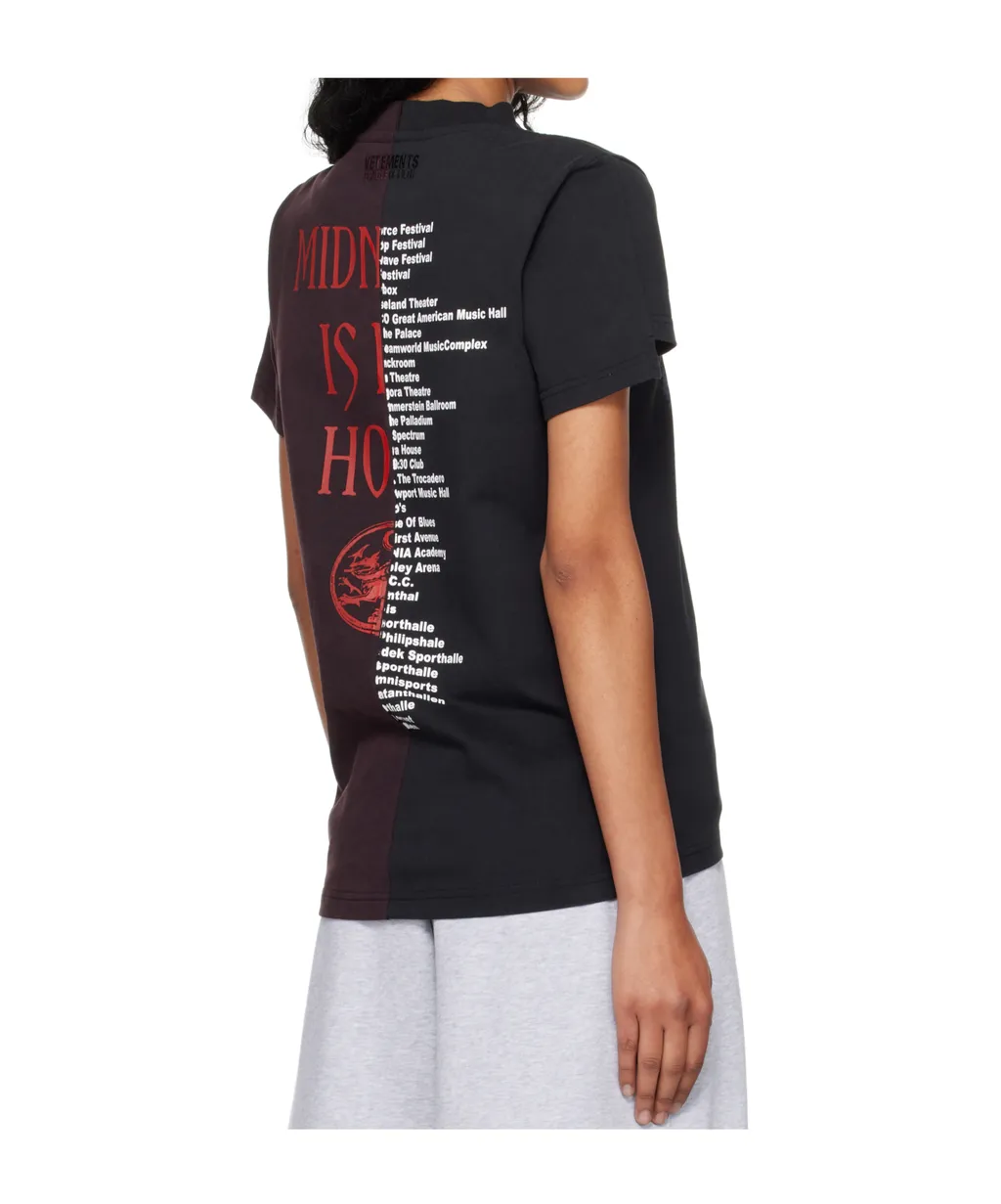 Cut-Up Fitted T-Shirt