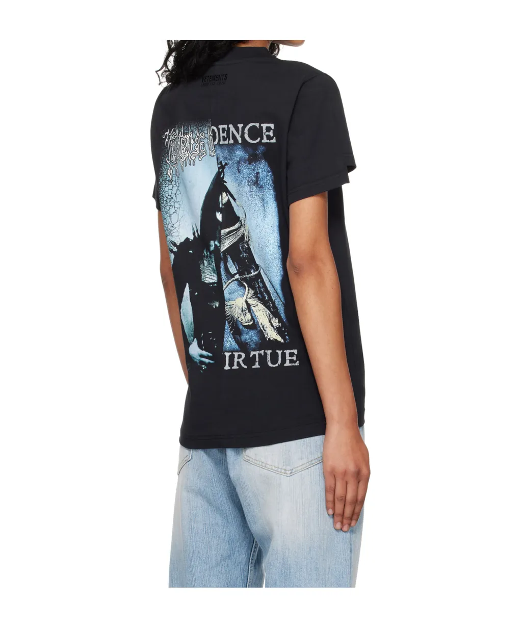 Cut-Up Fitted T-Shirt
