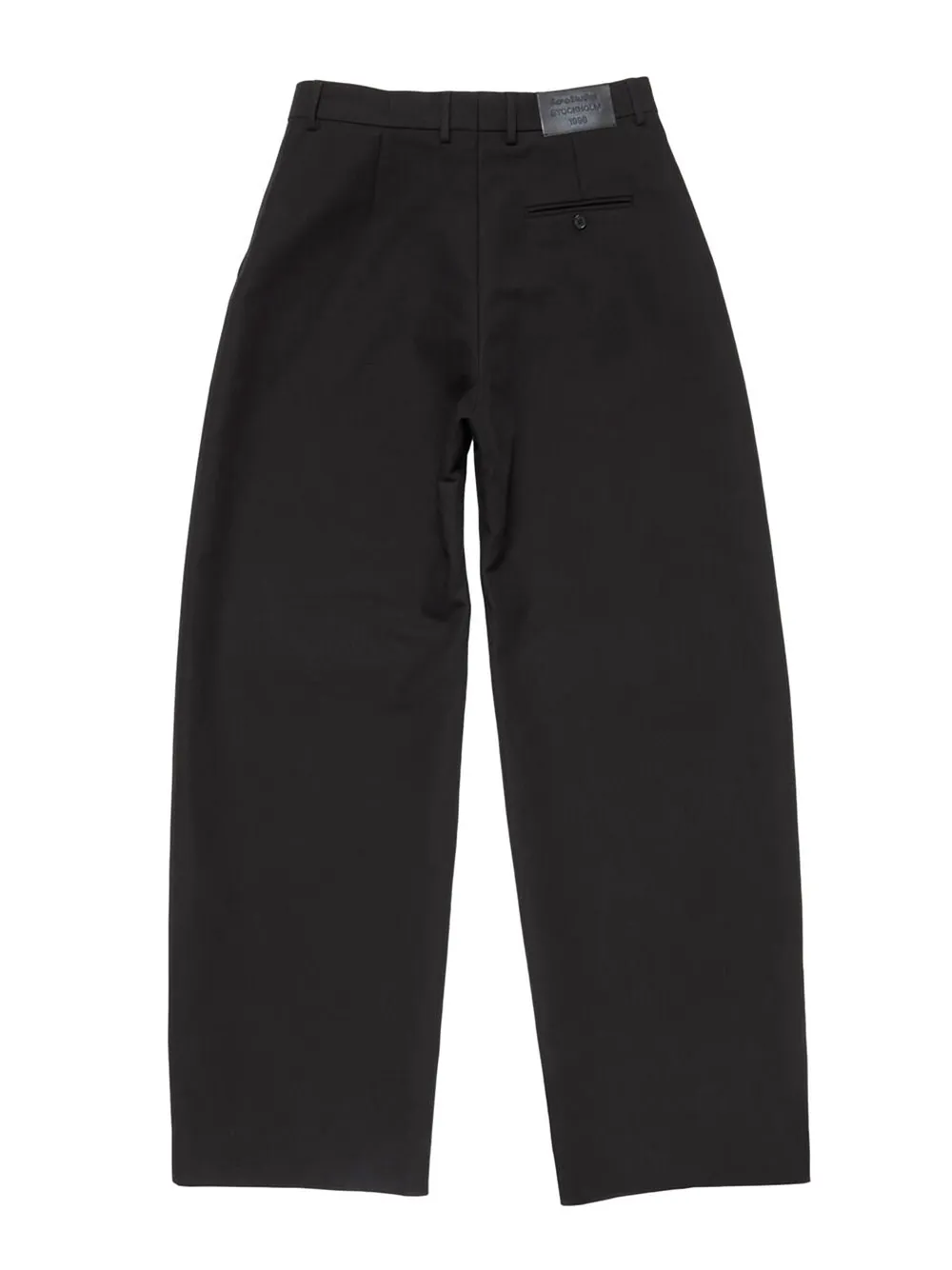 Pleated Wide-Leg Trousers