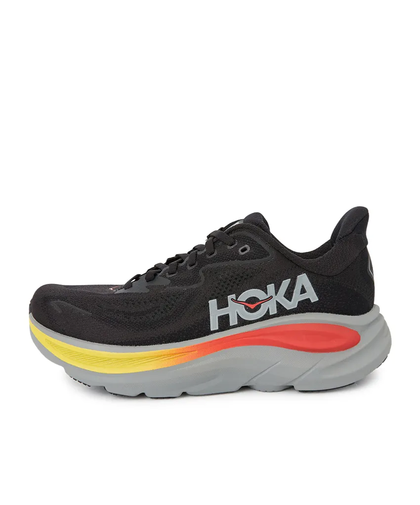 Hoka One One Clifton 10 Lace-Up Sneakers