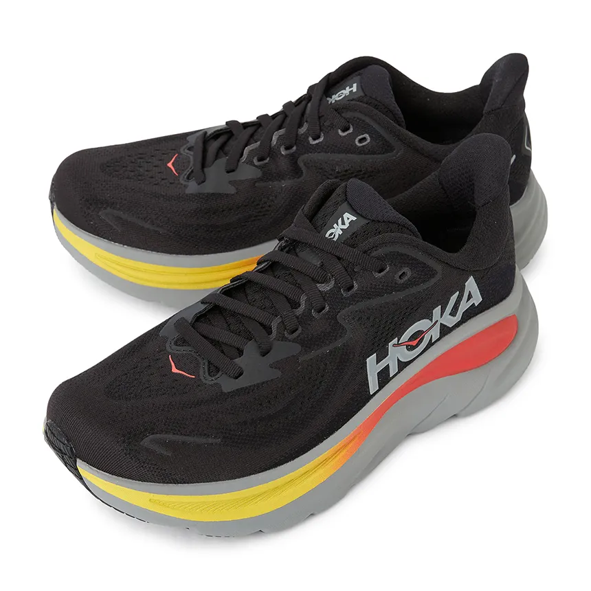 Hoka One One Clifton 10 Lace-Up Sneakers
