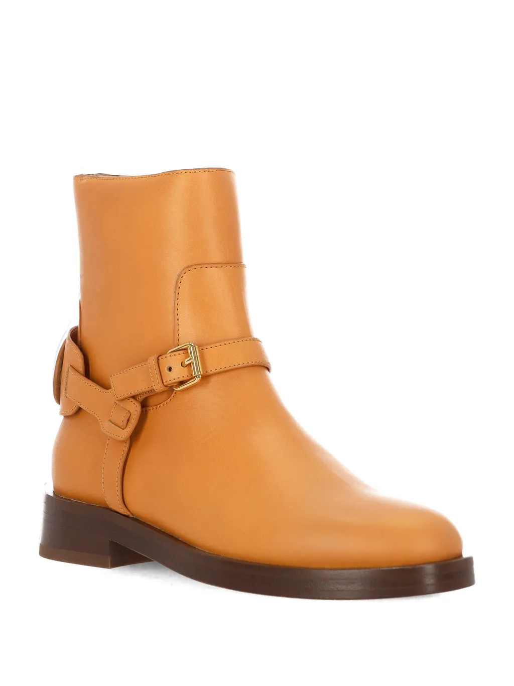 Round-Toed Ankle Boots